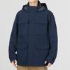 Timberland Solid Color Outdoor Windbreaker Jacket Men Jackets Dark-Blue A6R79-433