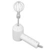 Cordless Electric Hand Mixer USB Rechargable Handheld Eggbeater Electric Milk Frother with 2 Stir