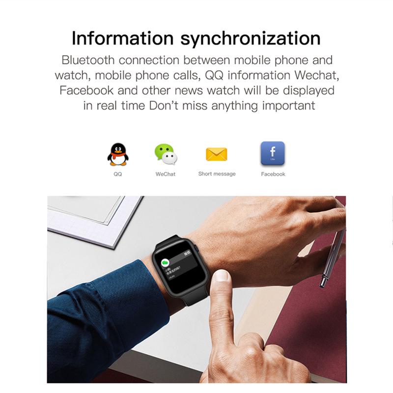 Bluetooth 5.0 Soporte de frecuencia cardíaca para hacer y recibir llamadas  Hombres Mujeres Sport Smartwatch comprar a buen precio — entrega gratuita,  reseñas reales con fotos — Joom