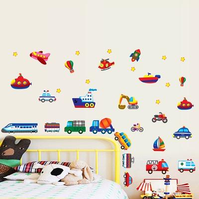 Cartoon Cartoon 3D vinylové samolepky na stenu pre detské izby Home Decor Art Decals