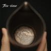 240ml Handmade Thin Tire Ceramic Tea Pitcher Retro Japanese Rough Pottery Fair Cup Tea Divider Chahai Kung Fu Teaset Accessories