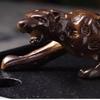 Color-Changing Golden Leopard Tea Pet Figurine, Lucky Money Car Dashboard Decor, Creative Tea Ceremony Gift, Premium Craft