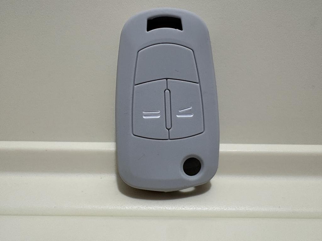 Car Key Protect Shell New Silicone 2 Button Flip Remote Case Fob Cover For Vauxhall For Opel Astra Vectra Auto Accessories Parts