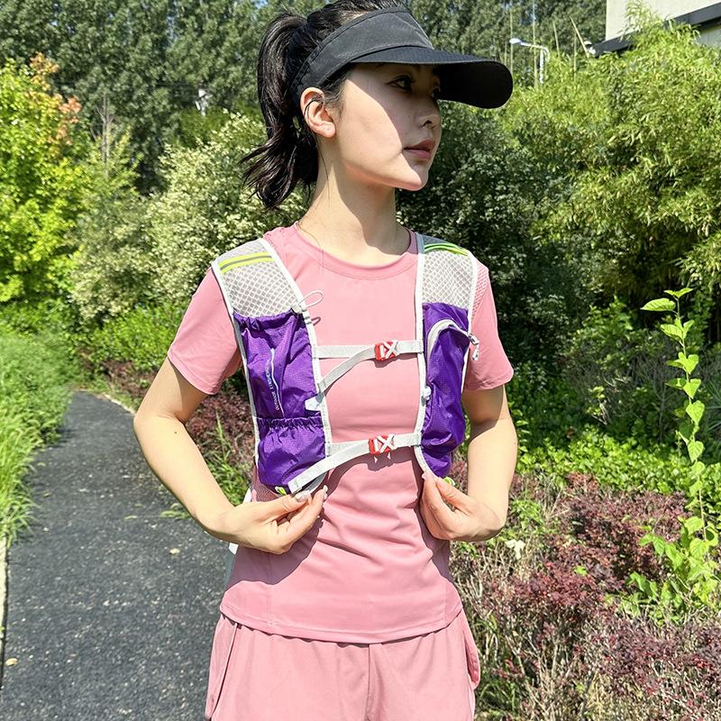 Outdoor Trail Running Backpack Ultralight Women Men Running Race Hydration Vest Marathon Bicycle Bag For Marathon Cycling Hiking