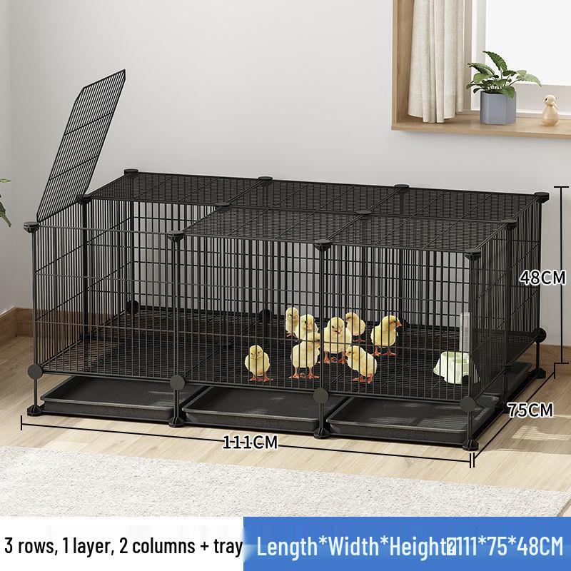 Extra-Large Chicken Coop: Thickened Brooding, Breeding & Nesting Cage for Home Use