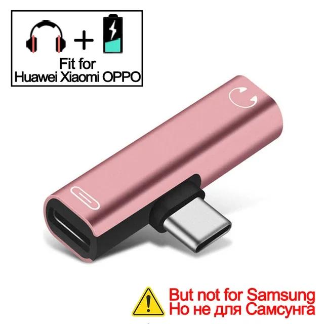 Type-C To 3.5mm Jack Converter Earphone Audio Adapter Cable Type USB C To 3.5 Mm Headphone Aux Cable Type C Converter Adapter