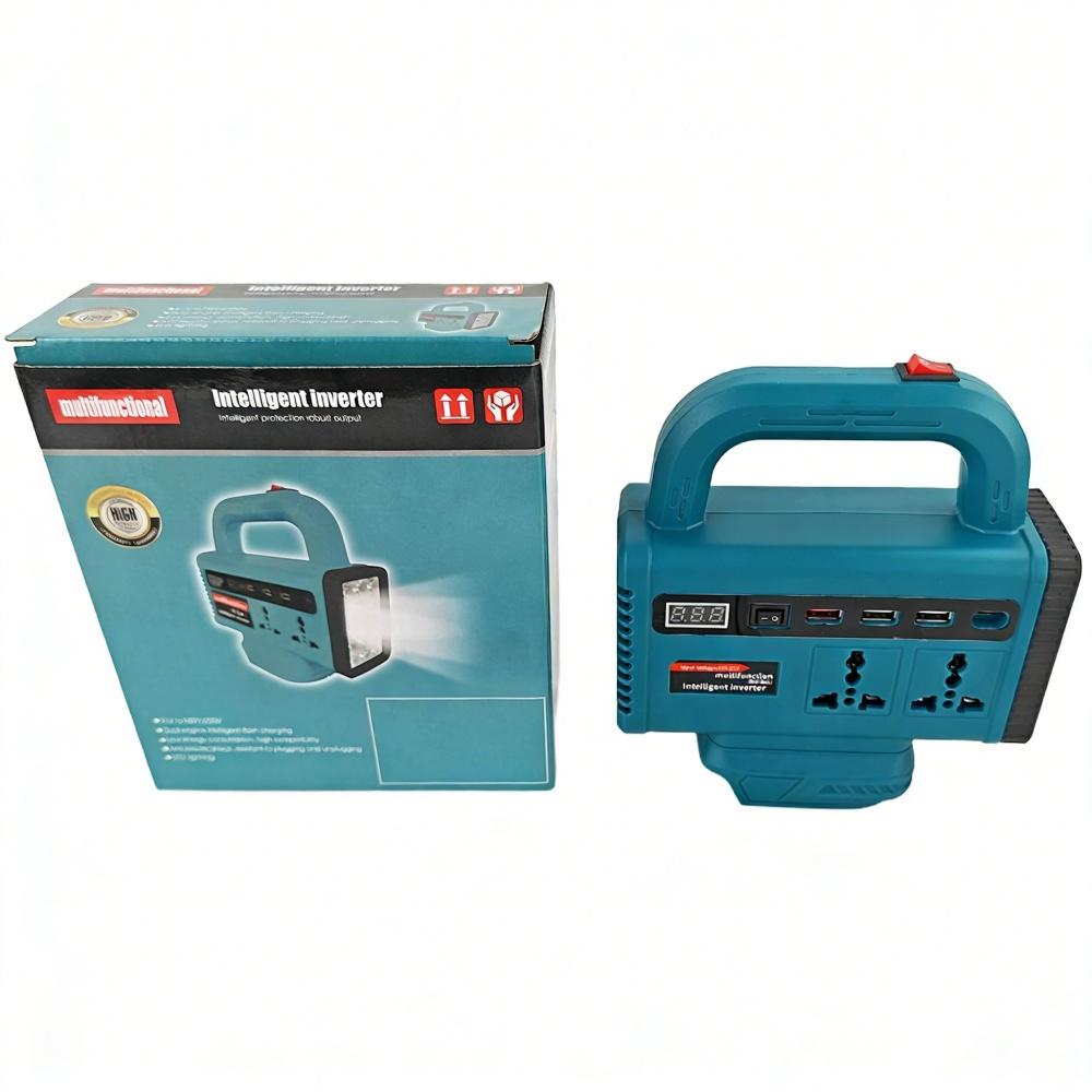 150W Electric Tool Battery Lithium Battery Inverter DC 18V-21V To AC 220V DC To AC Inverter for Makita for Milwaukee for DeWalt