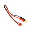 30cm Connector Cable T Plug To 4mm Banana Connector for IMAX B6 B6AC B8 Chargers