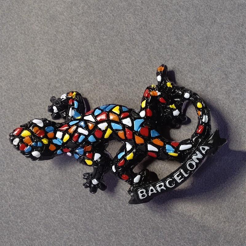 Europa Spanien Kühlschrankmagnete Portugal Harz Kühlschranksticker Tourismus Gedenk Handgefertigt Kreative Geschenke Barcelona Lissabon