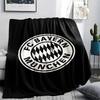 1pc FC Bayern Munich Print Flannel Blanket, High quality Comfortable for All Seasons, Home Decor, Warmth and Comfort, Perfect for Christmas Gifts48