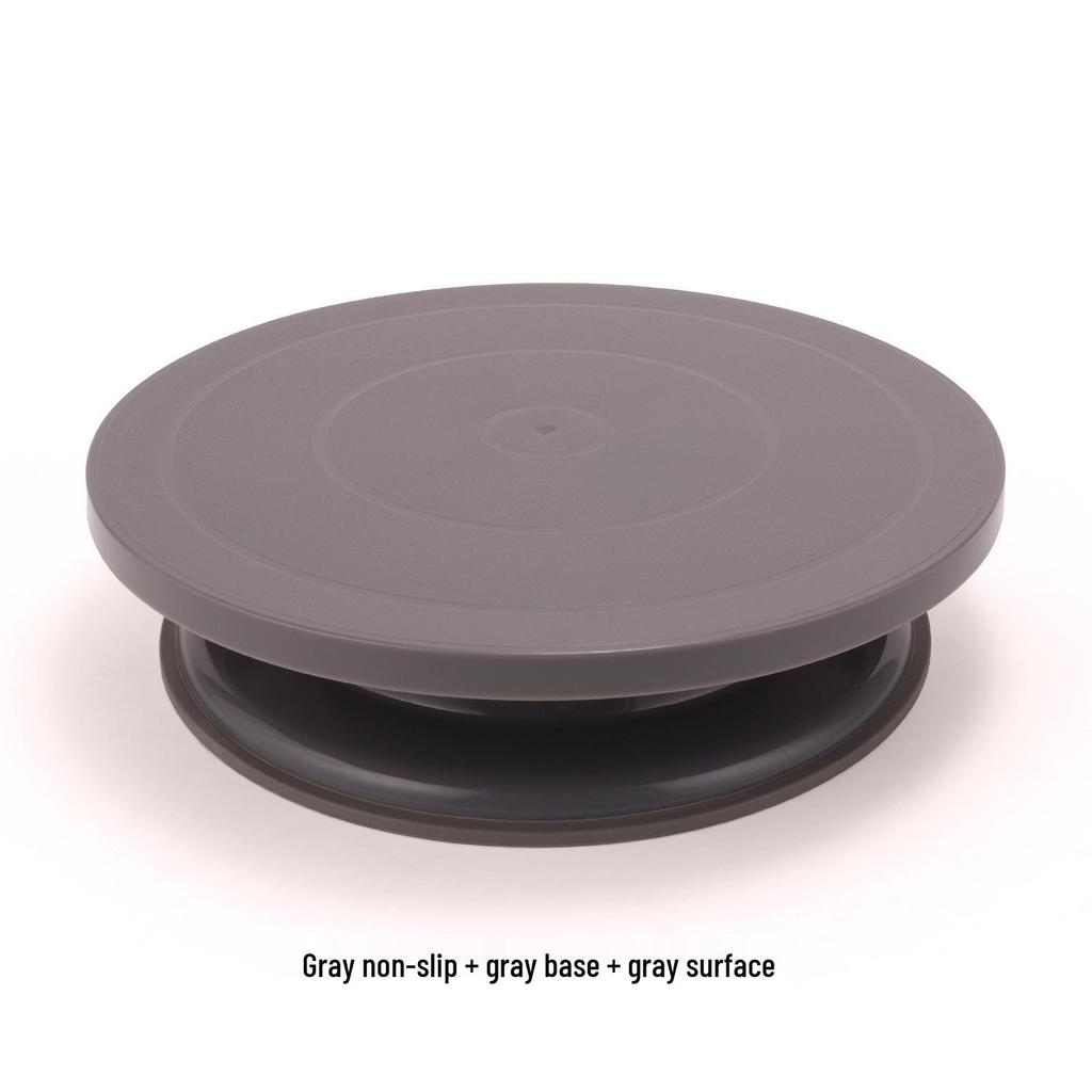 360° Rotating Cake Decorating Turntable - PP Plastic Tools for Cake Decoration