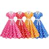 2025 Polka-Dot-Kleid mit Weißem Kragen: Französischer Retro, Hepburn-Inspiriert, Hong Kong Stil
