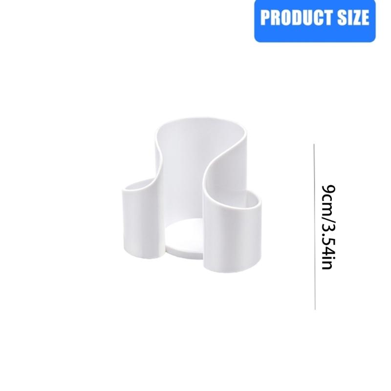 Space Saving Countertop Organiser For Cotton Swabs Floss Dispensing Bathroom Essential Storage Container