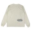 Ialtial Pigment Dyed Star Logo Ls T-Shirt Cream