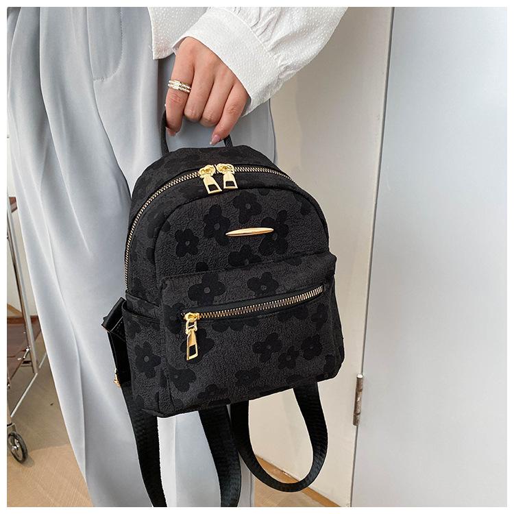 Schoolbag Bag Women's 1011 New Small Backpack Korean Version Casual Backpack Women's Small Bag