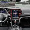 Skutečné měkké uhlíkové vlákno Pro Renault Megane 4 2016 2017 2018      2024 2025 Samolepka na obrazovku středové konzole auta