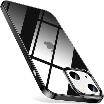 Hülle - PROSHOP - für iPhone 13 (6.1) - Kratzfest - Schwarzer Metallrahmen - Flexibel