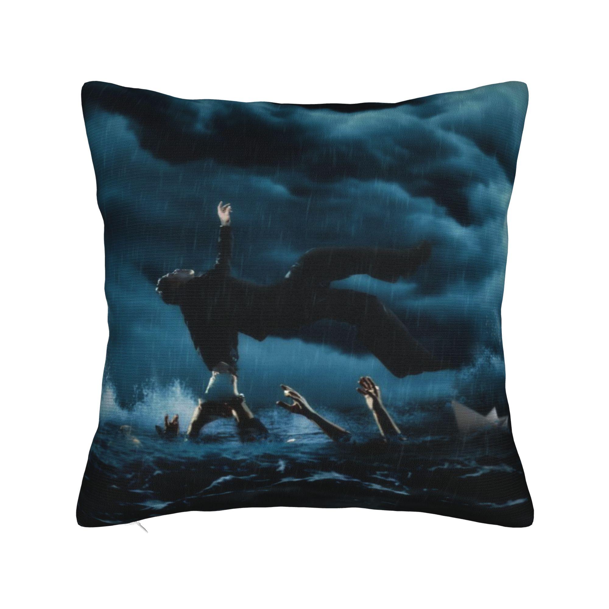 

JJ Wasted Love 2025 Austria Eurovision Printed Pillowcases Cushion Cover Throw Pillow Cover Decorations Square Multiple Sizes 12x12in 30X30cm