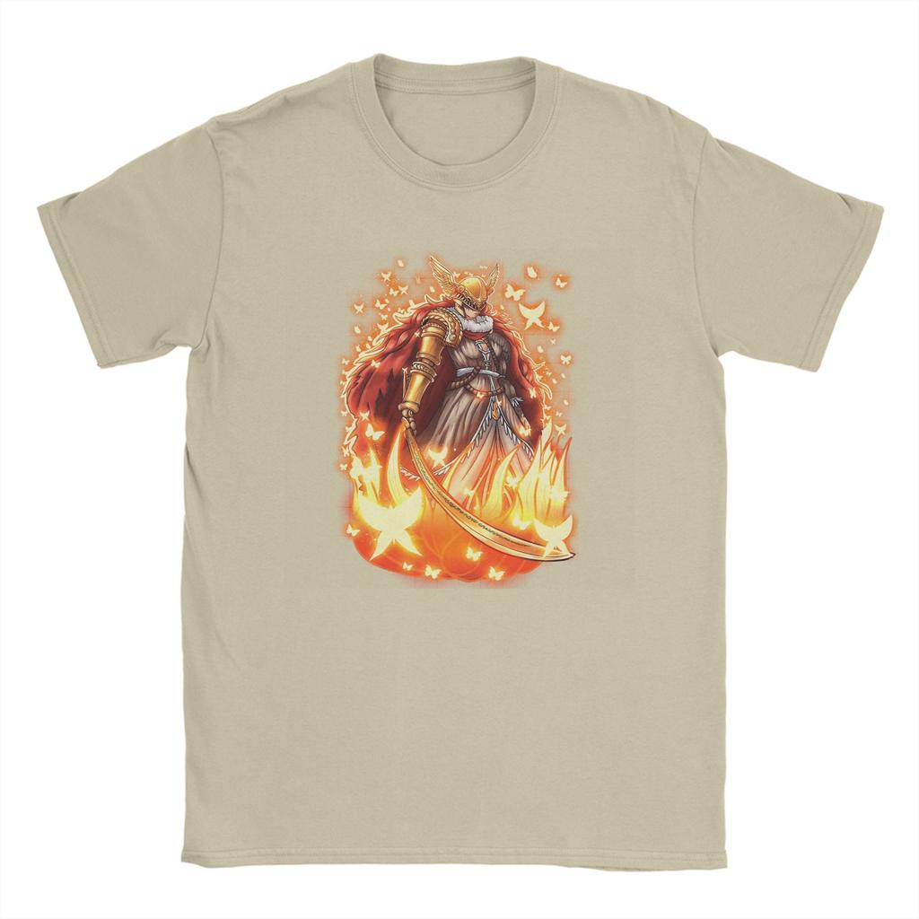 Malenia Blade Of Miquella T Shirt Beach  Trending T Shirts Men's Cotton O Neck 4XL 5XL 6XL Clothes Short Sleeve Y2K Basic Tops