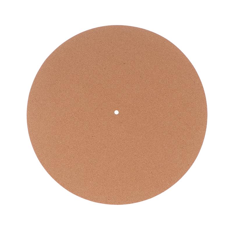 12In Record Pad Soft Cork Vibration Reduction Anti-Static Vinyl Mat Turntable Slipmat Pad Dia 297Mm For Phonograph