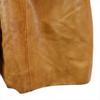 VERA PELLE Made In Italy Genuine Leather Leather Jacket S Camel Women Used