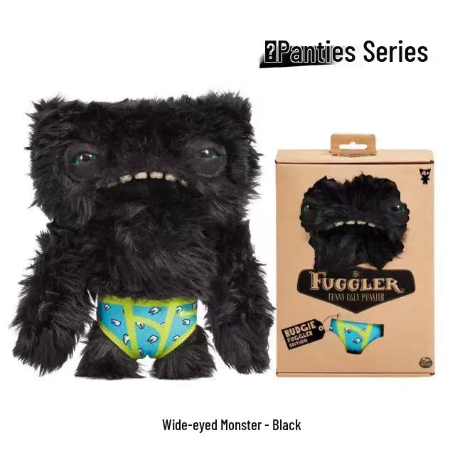 

Cross New Fuggler Big Teeth Cute Monster Doll - Tooth Treasure Plush Toy 23cm Plush with Box, 170g