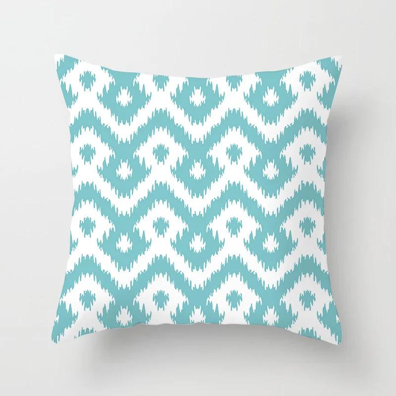 Geometric Pillow Cover Home Sofa Cushion Cover Throw Pillow Case 45X45Cm Pillowcase Home Decorative Throw Pillows Hotel Car Seat