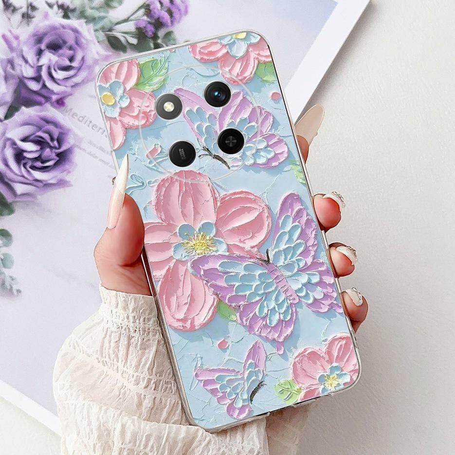 For Honor X9C Case Magic 7 Lite BRP-NX1 New Luxury Painted Cover Soft Slim Phone Case For Honor Magic7 Lite HonorX9C Smart Shell