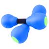 Women Aquatic Dumbbells Floating Muscle Building Quickly Drying Water Weights for Fitness Blue