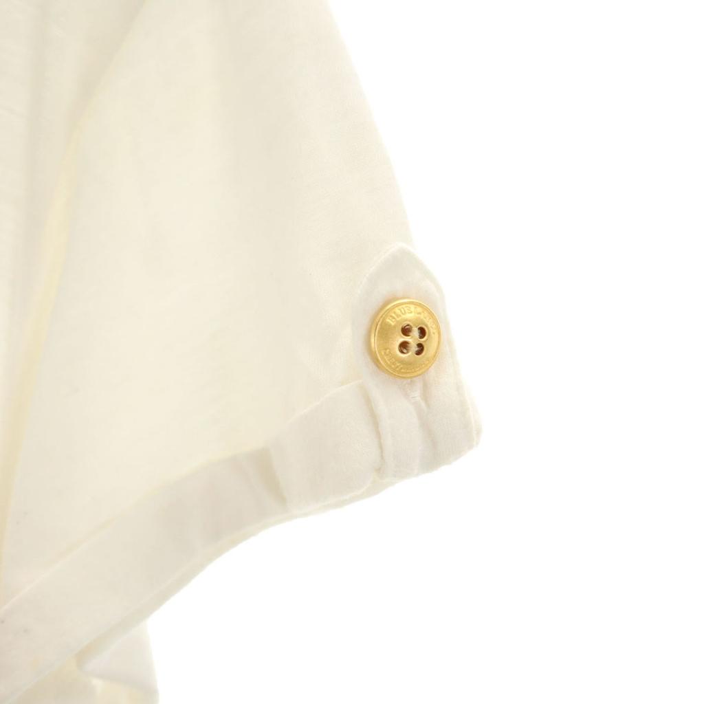 BLUE LABEL CRESTBRIDGE Short Sleeve Cut 38 White Women Used