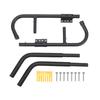 Wall Mount Kayak Storage Rack 90 Degree Rotation Garage Canoe Hanger Hooks for Any Sized Kayaks Canoes Boat Black