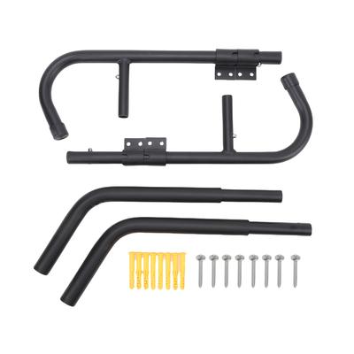 Duvara Monte Kayak Saklama Rafı 90 Derece Döner Garaj Kano Askısı Kancaları Her Boyutta Kayak, Kano, Tekne için Siyah