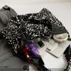 Sac de Soirée Sac Cabas à Sequins Sac à Bandoulière Argenté Brillant Sac sous le Bras Sac à Main Blingbling Shopping