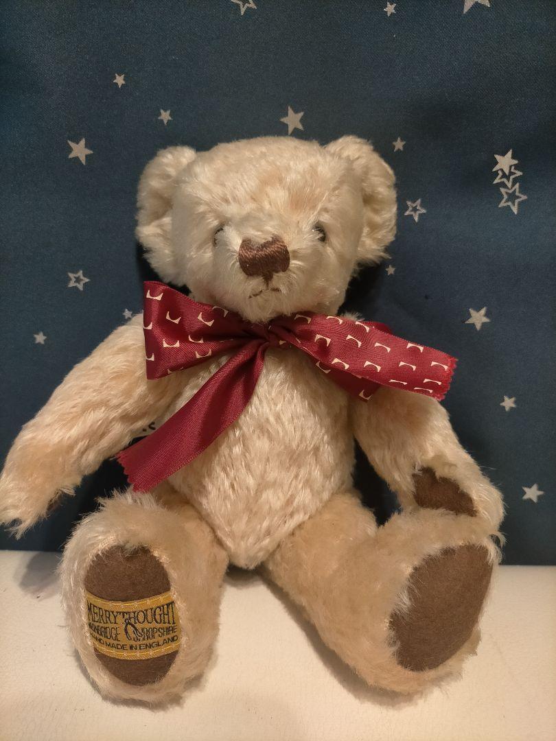 

[USED] 3 8/6 Merrythought Teddy Bear Stuffed Animal Doll