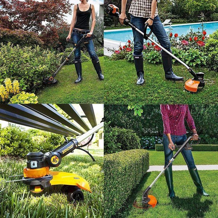 Bobine De Fil De Coupe - WORX - WA0007 - 2x5 M - Compatible Avec WG173E/WG183E/WG118E/WG119E