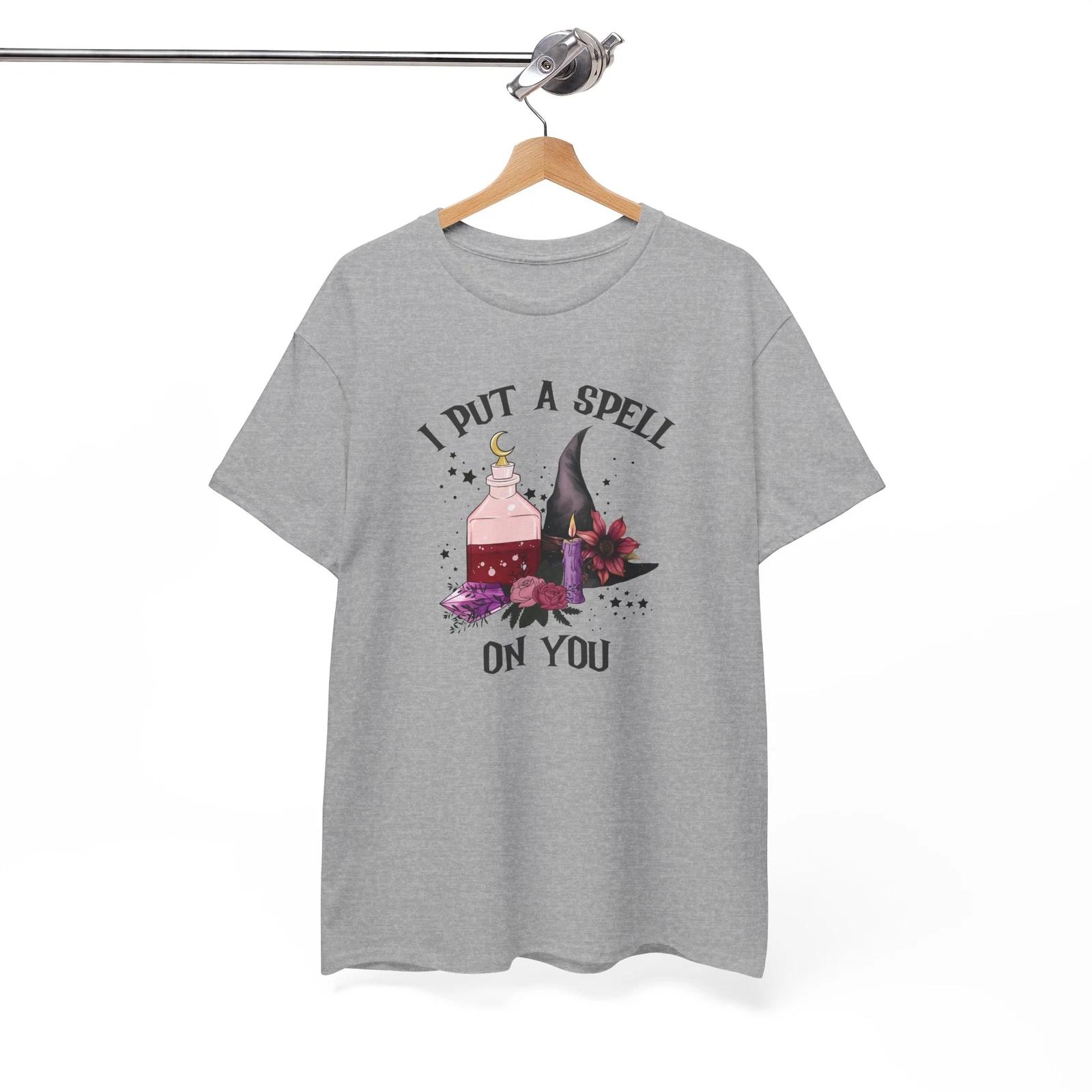I put a spell on you - Charmed & Bewitched T-Shirt | Trendy Witch Fashion Tee XL