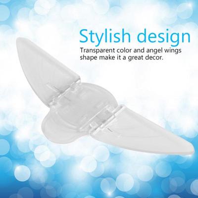 Home Door Handle Knob Silicone Doorknob Safety Cover Guard 1 Pair Sliding Closet Door Lock Window Stopper Angel Wings