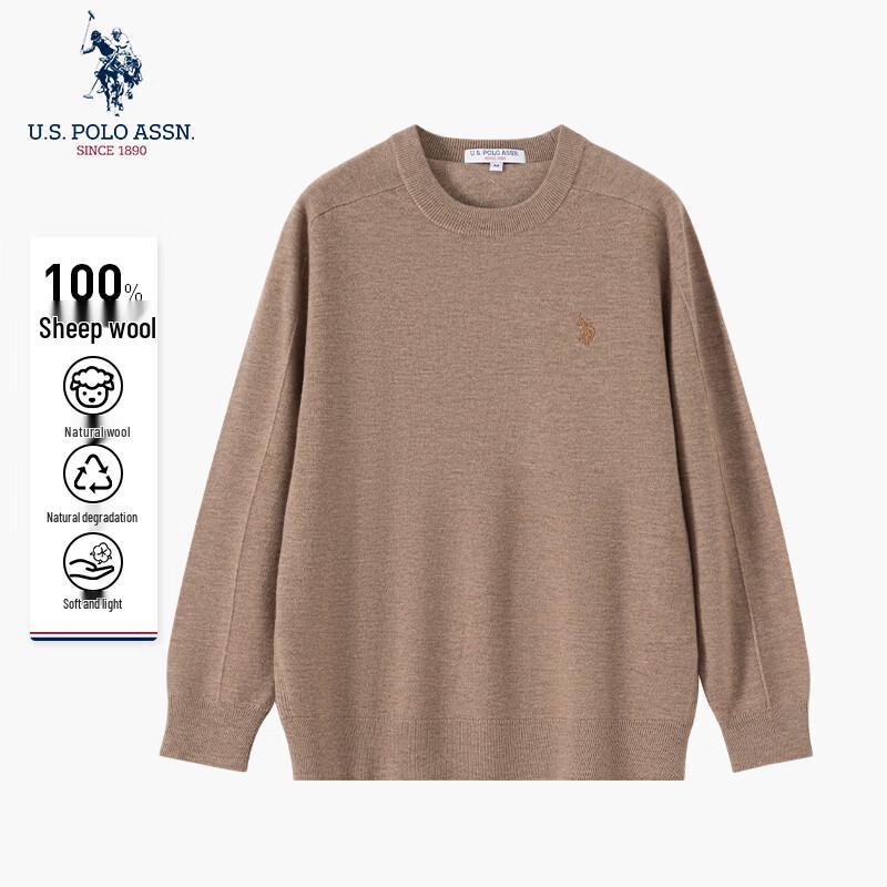 U.S. POLO ASSN. Men's Business Casual Wool Pullover Sweater