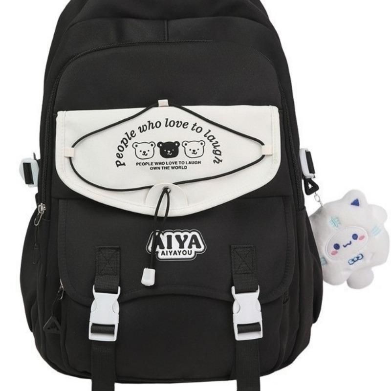 High value, fresh and sweet Macaron backpack, simple and lightweight backpack for junior high school students