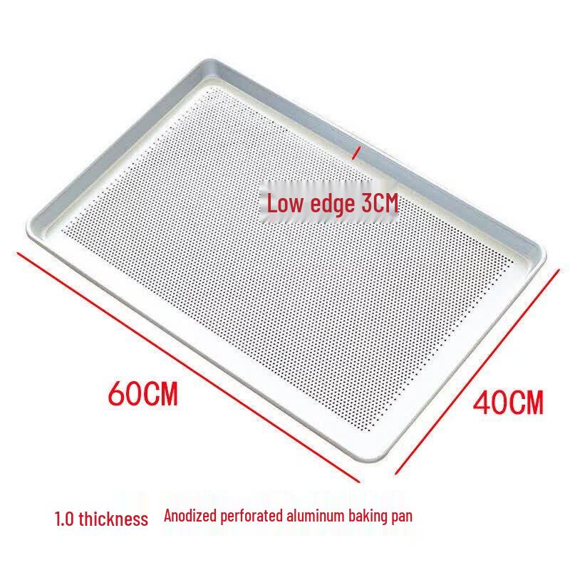 ZISIZ Commercial 60x40cm Non-stick Rectangular Baking Pan