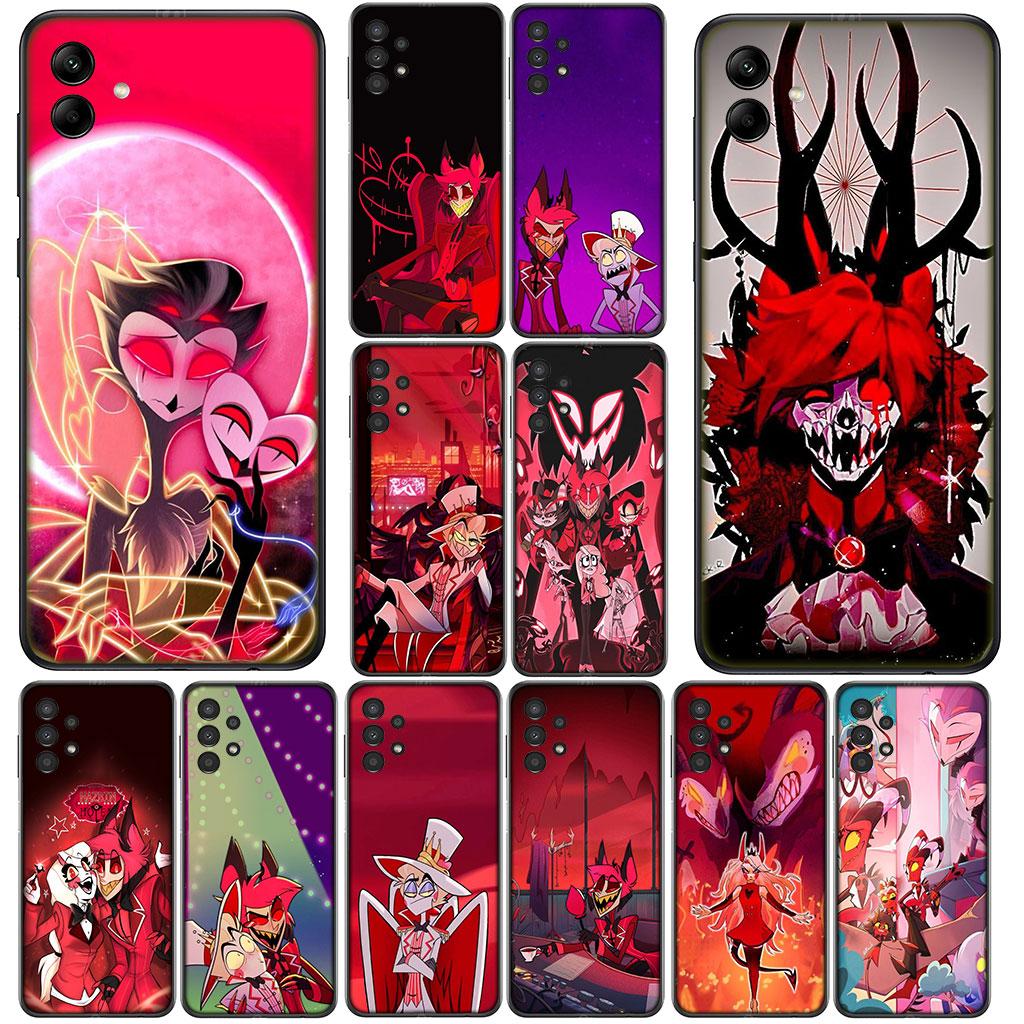 Charile Angel H-Hazbin Hotel Dust for Samsung Galaxy A17 A07 A04 j7 J5 J2 Prime J8 A01 A02 A03 A23 A71 A72 A41 M23 Case