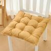Luxurious Tech Fabric Tatami Chair Cushion - Heightening Seat for Home & Dining
