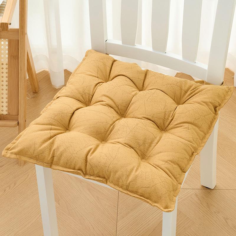 Luxurious Tech Fabric Tatami Chair Cushion - Heightening Seat for Home & Dining