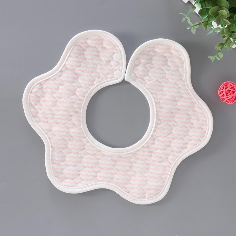 

Детские нагрудники бандана, детские тряпки для отрыжки в форме цветка, детские водонепроницаемые нагрудники, вращающийся модный узор, нагрудники для кормления, аксессуары для еды