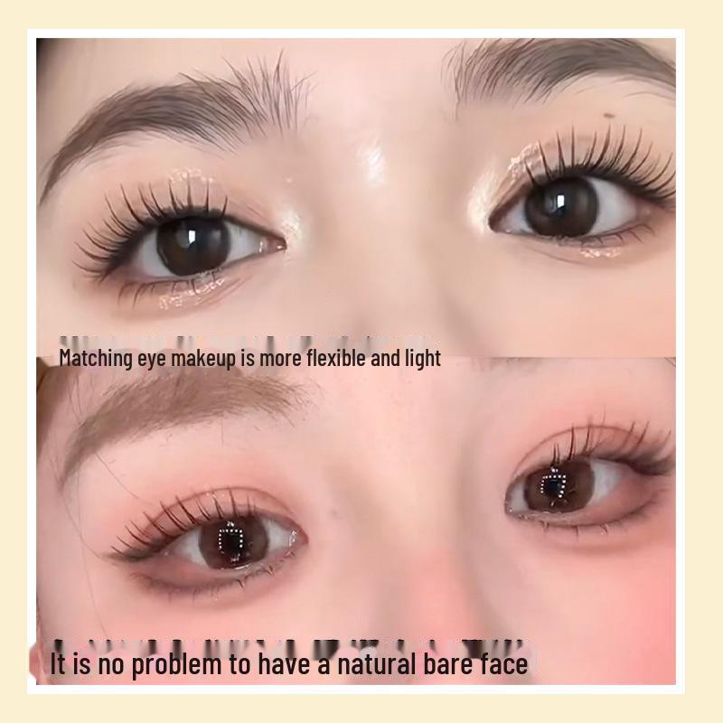 Yue Jiao Niang Large Capacity Korean Idol Eyelashes - Beginner's Segmental 10-Row Pack