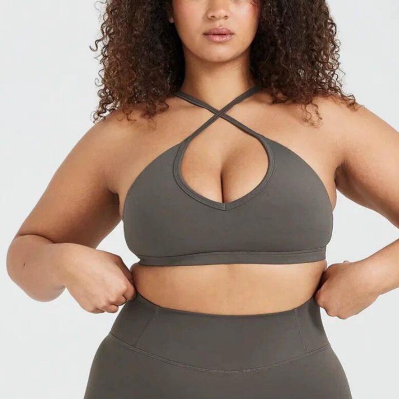 Women's High-Impact Sports Bra: Adjustable, Shockproof, and Stylish for Yoga & Running