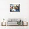 DIY 5D Diamond Painting Scenery Pictures Cross Stitch Diamond Embroidery Winter Landscape Manual Hobby