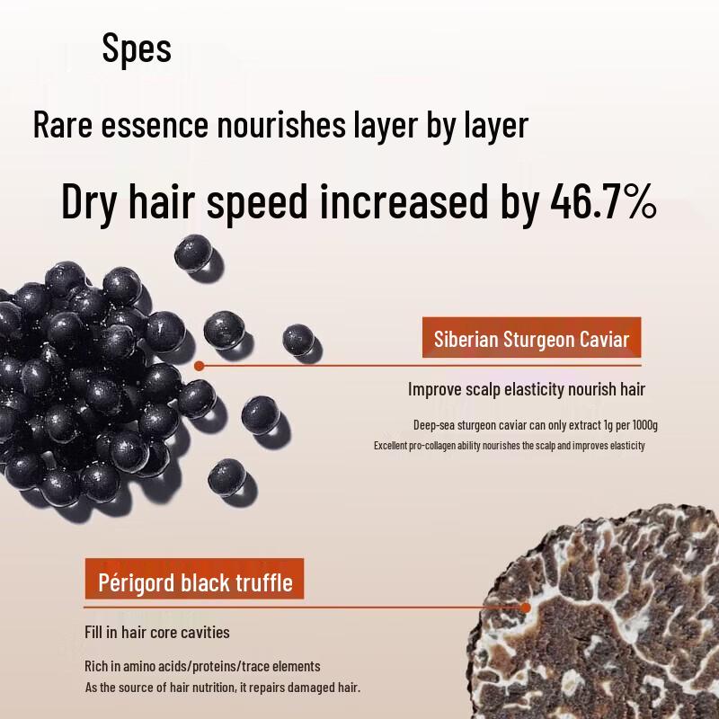 Spes Polypeptide Essence Volumizing Repair Shampoo