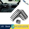 3Pcs Non Slip Accelerate Brake Parking Pedals Cover For Mercedes-Benz W176 W164