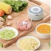 Rechargeable USB Electric Garlic Chopper Mini Onion Chopper Blender  Meat Grinder